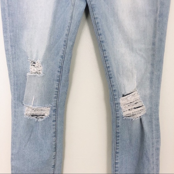 SOLD Good American Good Legs Distressed Jeans - Picture 4 of 9